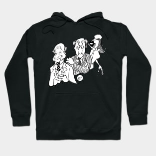 Statler and Waldorf Ala Hirschfeld Hoodie